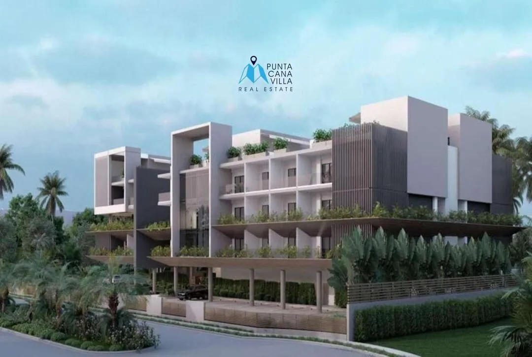 ozy Two Bedroom Penthouse For Sale In Cuidad Las Canas, Cap Cana With Terrace And Jacuzzi ()