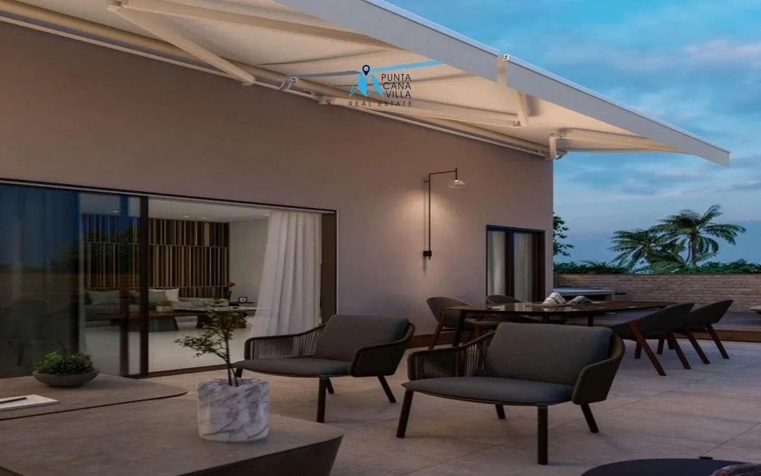 ozy Two Bedroom Penthouse For Sale In Cuidad Las Canas, Cap Cana With Terrace And Jacuzzi () ozy Two Bedroom Penthouse For Sale In Cuidad Las Canas, Cap Cana With Terrace And Jacuzzi ()