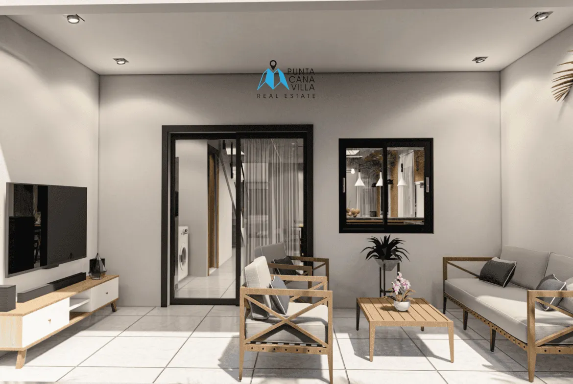 Bavaro, Three Bedroom Townhouse For Sale In Punta Cana, Lake Life Punta Cana ()