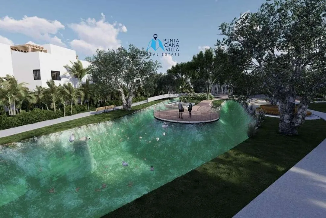 Bavaro, Three Bedroom Townhouse For Sale In Punta Cana, Lake Life Punta Cana ()