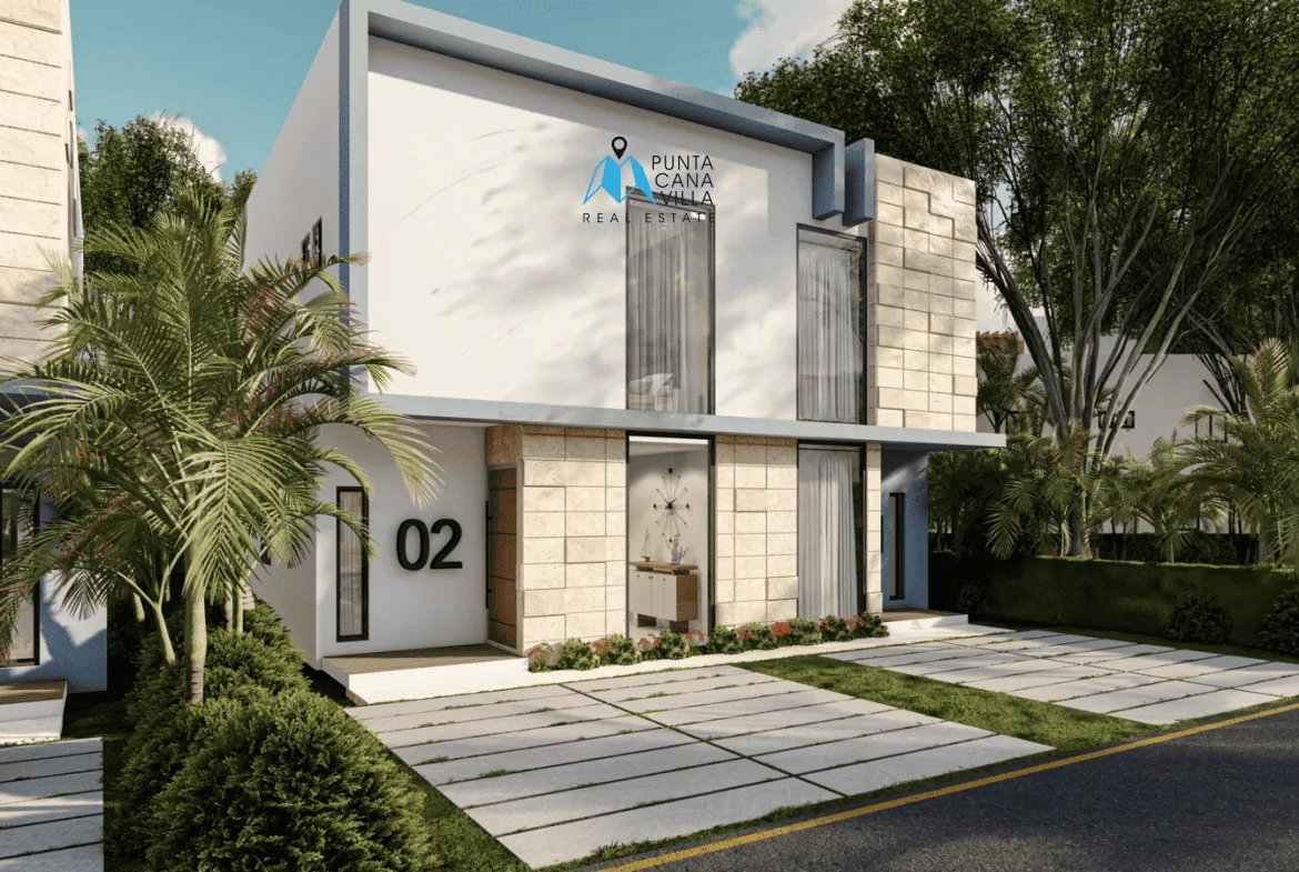 Bavaro, Three Bedroom Townhouse For Sale In Punta Cana, Lake Life Punta Cana ()