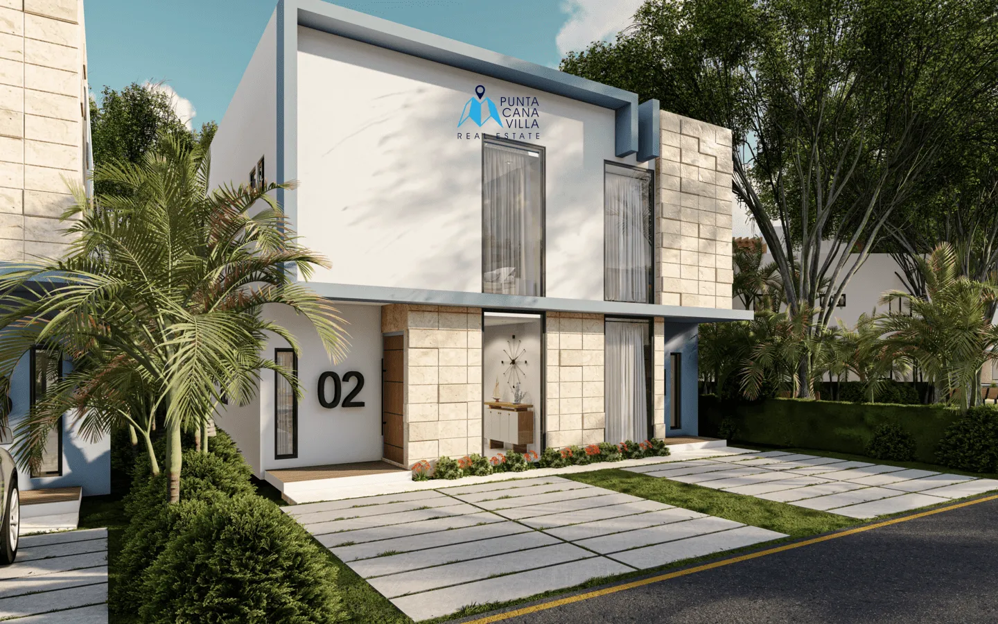Lake Life: Bávaro, casa duplex de tres habitaciones en venta en Punta Cana