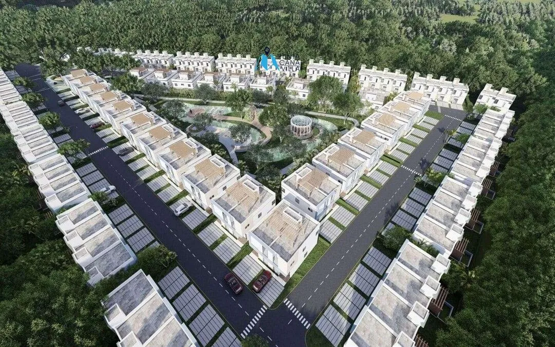 Lake Life: Bávaro, casa duplex de tres habitaciones en venta en Punta Cana
