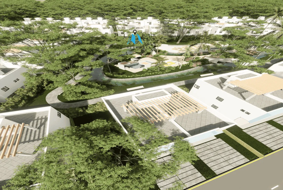 Bavaro, Three Bedroom Townhouse For Sale In Punta Cana, Lake Life Punta Cana ()