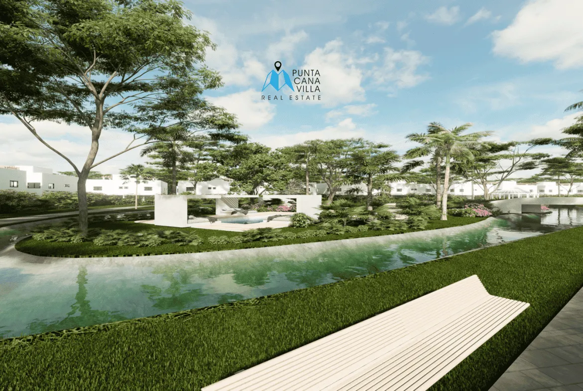 Bavaro, Three Bedroom Townhouse For Sale In Punta Cana, Lake Life Punta Cana ()