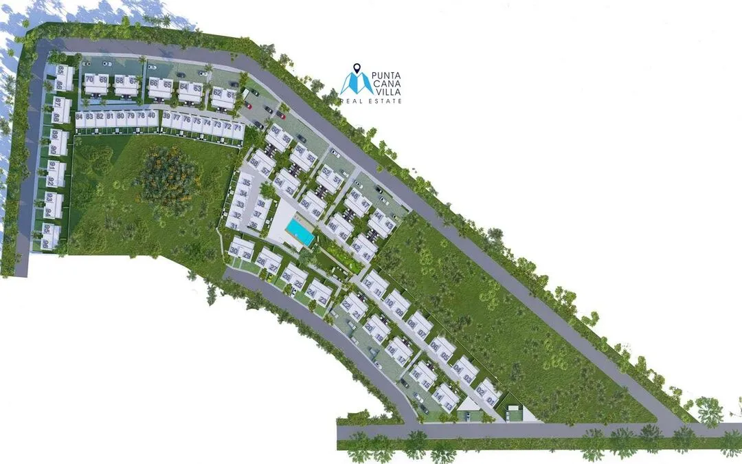 Allegra Park, Villa de lujo de tres habitaciones en venta en Punta Cana