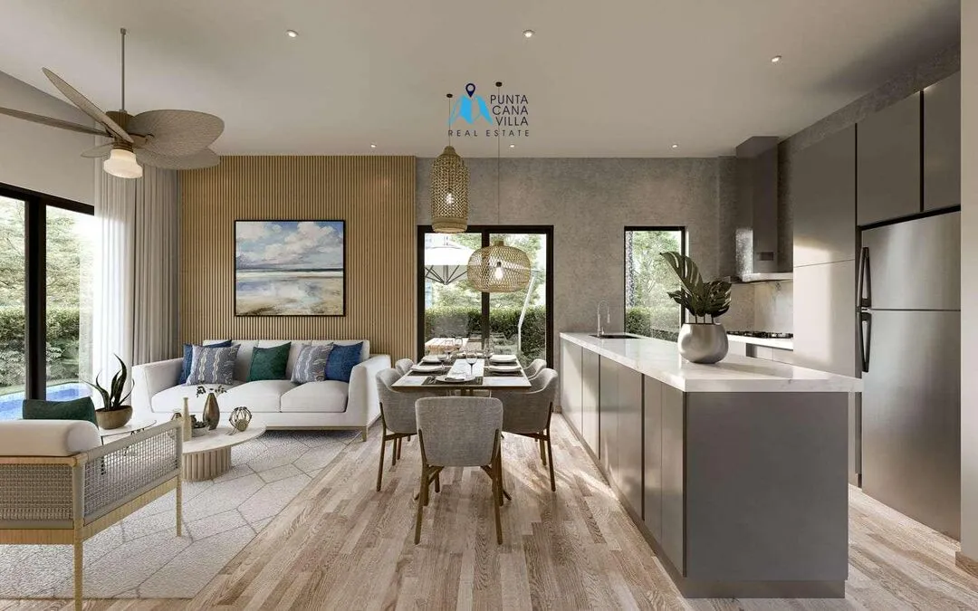 Allegra Park, Villa de lujo de tres habitaciones en venta en Punta Cana