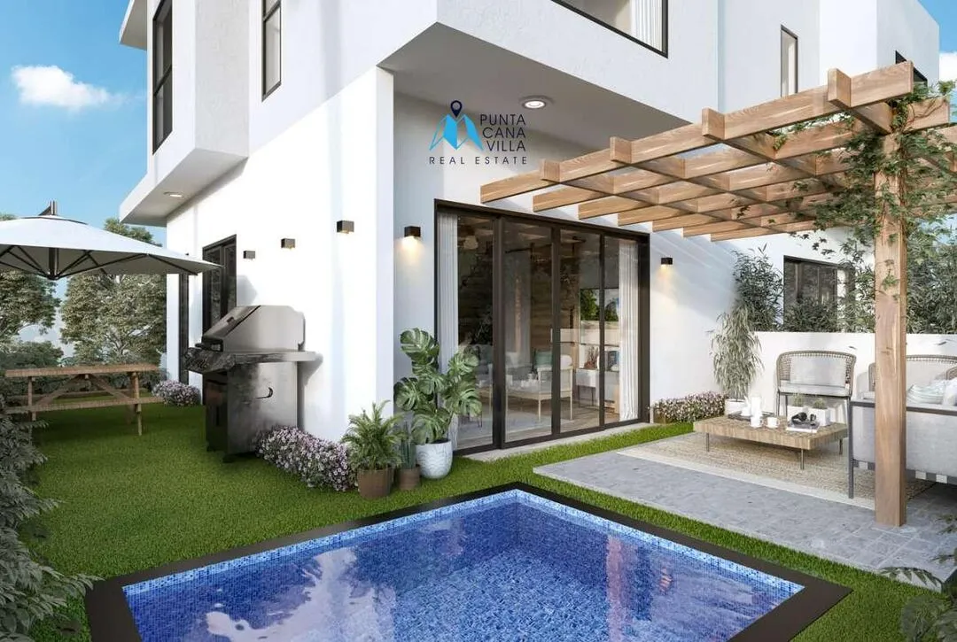 Bavaro, Three Bedroom Villa For Sale In Bavaro, Punta Cana, Allegra Park Punta Cana ()