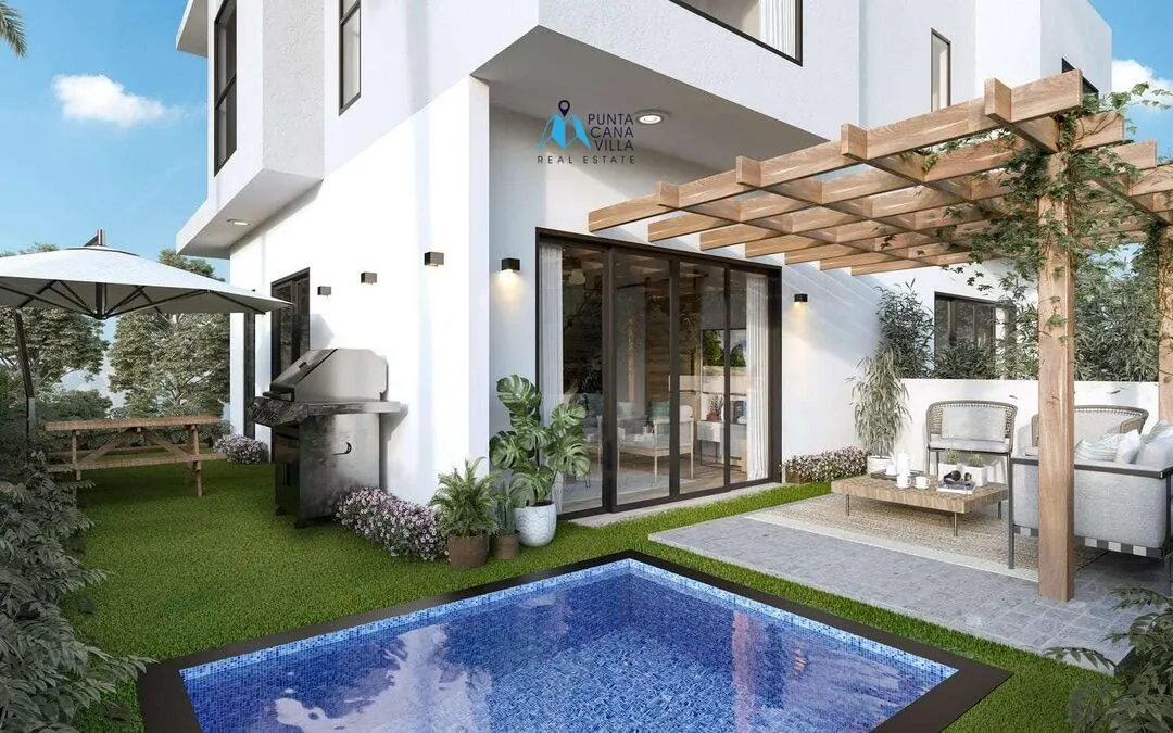 Allegra Park, Villa de lujo de tres habitaciones en venta en Punta Cana