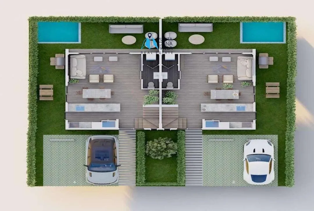Bavaro, Three Bedroom Villa For Sale In Bavaro, Punta Cana, Allegra Park Punta Cana ()