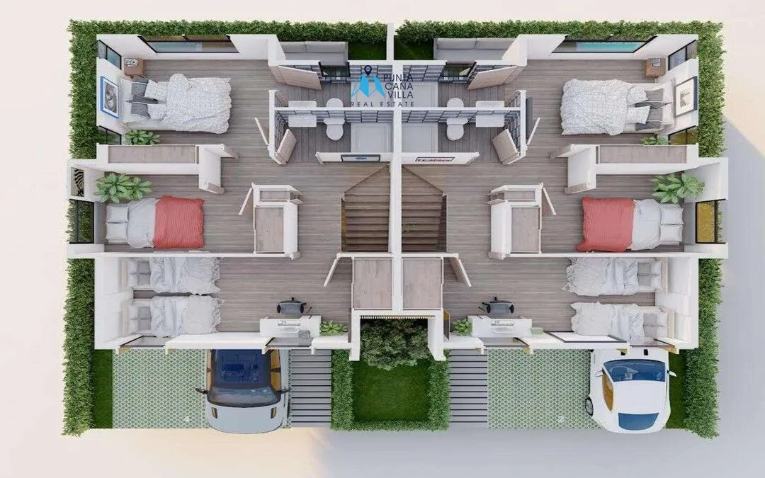 Allegra Park, Villa de lujo de tres habitaciones en venta en Punta Cana
