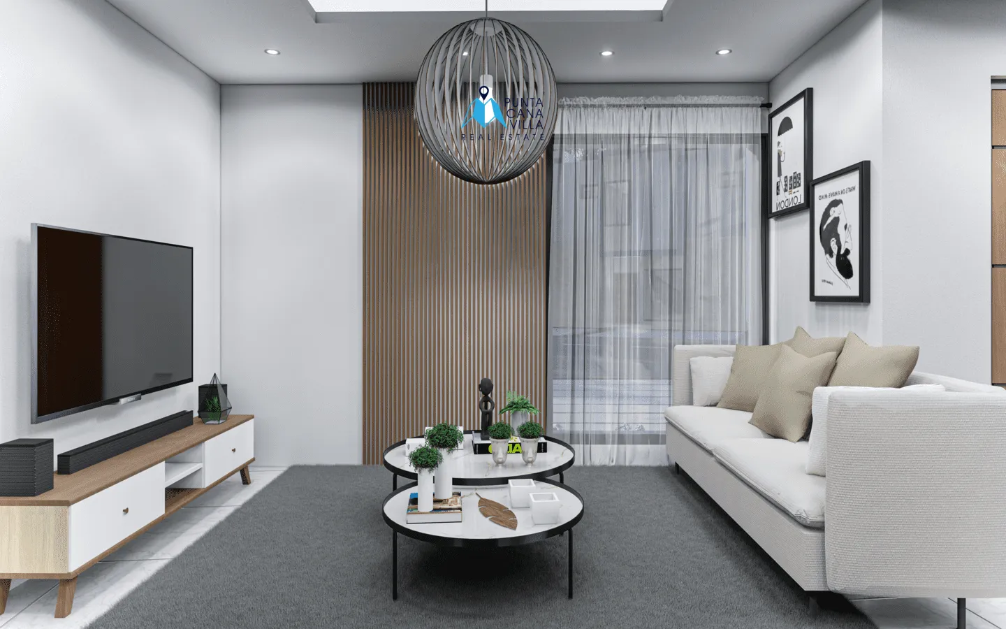 Green Life Lakes: Bávaro, casa duplex de dos habitaciones en venta en Punta Cana