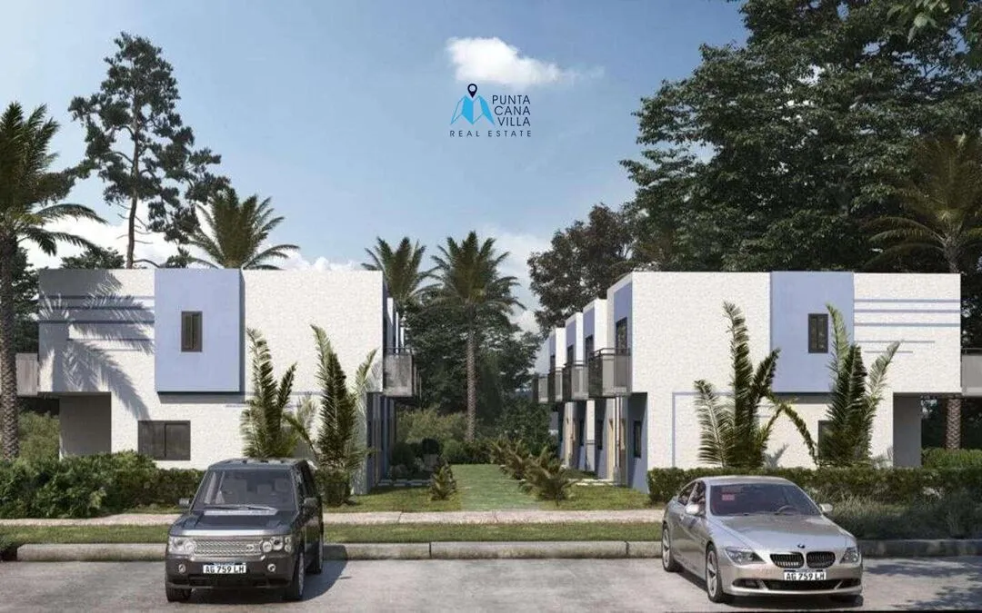 Bavaro, Villa dúplex de tres habitaciones en venta en Punta Cana, Residencia Praia ()