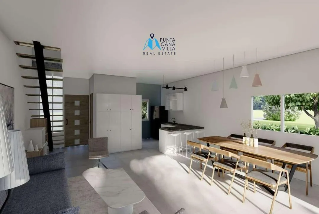 Bavaro, three bedroom duplex villa for sale in Punta Cana, Praia Residence ()