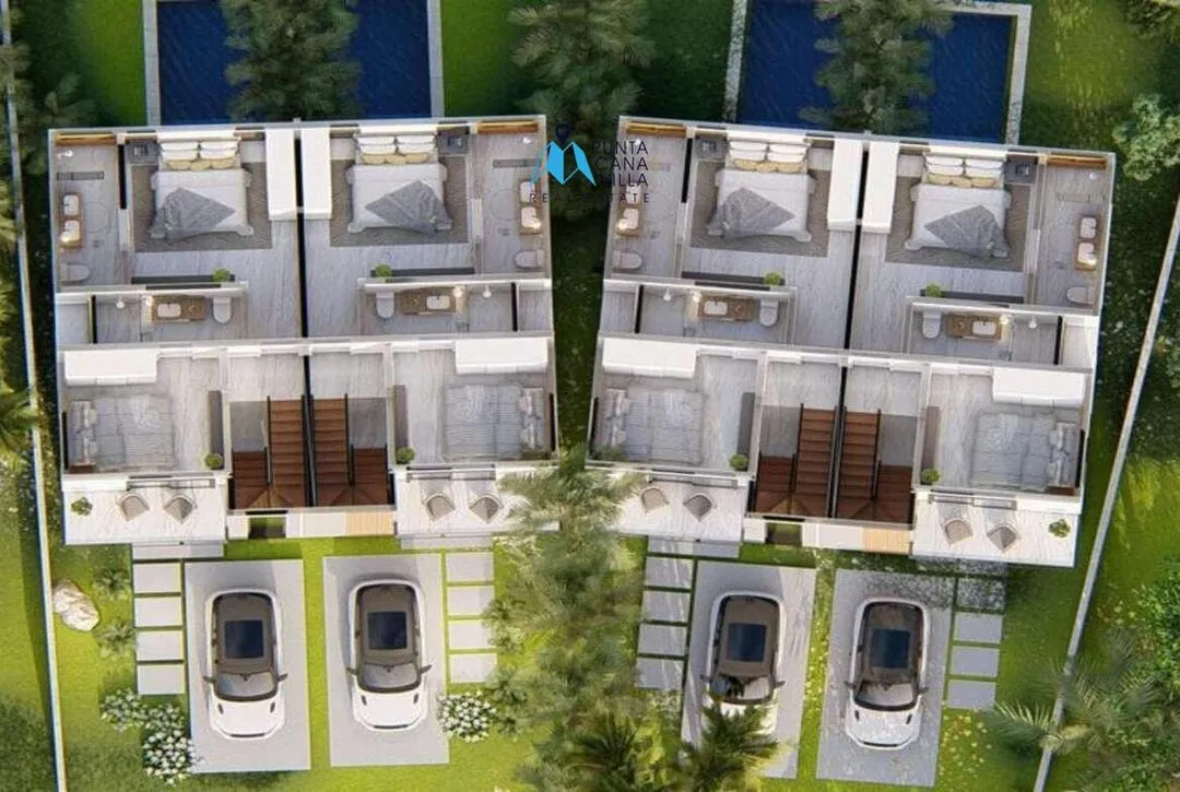 Bavaro, two bedroom townhouse for sale in Punta Cana, Brisas De Punta Cana ()