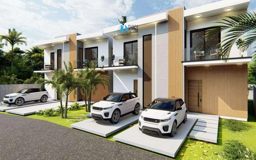 Bavaro, maison de ville de deux chambres à vendre à Punta Cana