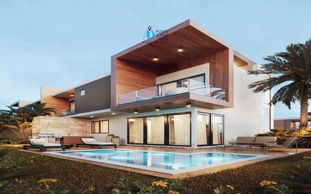 Centre-ville de Punta Cana, Maisons duplex de trois chambres à vendre à Punta Cana
