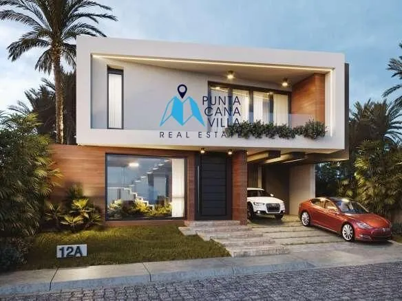 Downtown Punta Cana, Three Bedroom Individual Villas For Sale In Punta Cana, The Garden ()