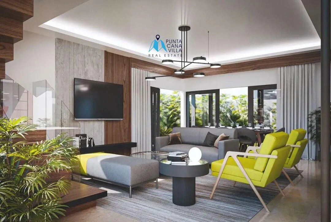 Downtown Punta Cana, Three Bedroom Individual Villas For Sale In Punta Cana, The Garden ()