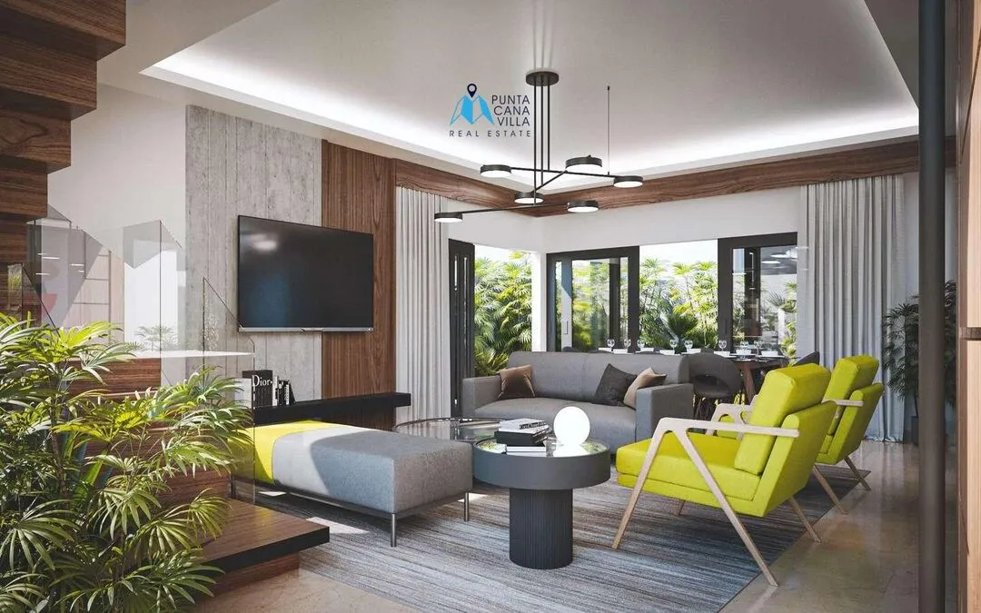 Downtown Punta Cana, Three Bedroom Individual Villas For Sale In Punta Cana, The Garden ()