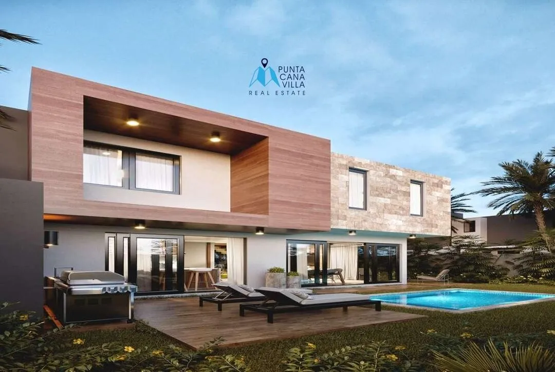 Downtown Punta Cana, Three Bedroom Individual Villas For Sale In Punta Cana, The Garden ()