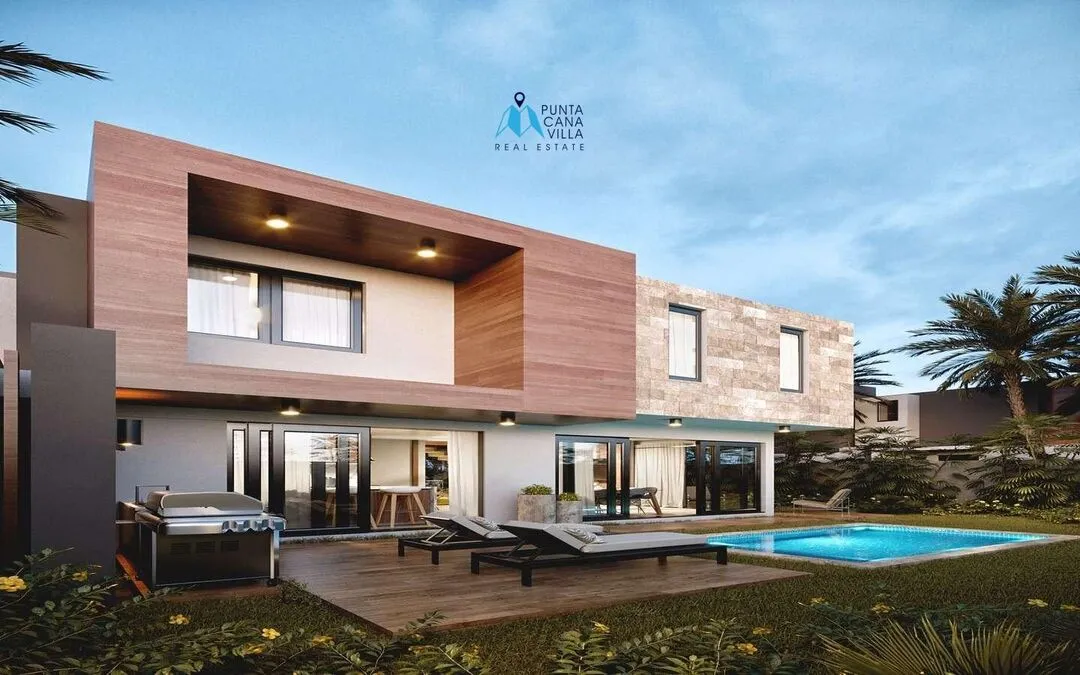 Downtown Punta Cana, Three Bedroom Individual Villas For Sale In Punta Cana, The Garden ()
