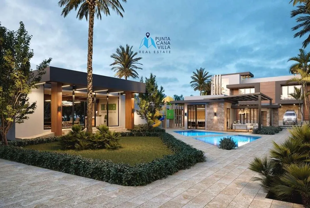 Downtown Punta Cana, Three Bedroom Individual Villas For Sale In Punta Cana, The Garden ()