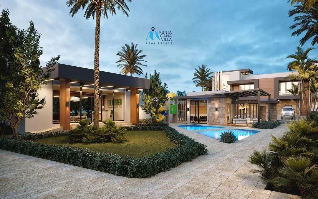 Downtown Punta Cana, Three Bedroom Individual Villas For Sale In Punta Cana, The Garden ()
