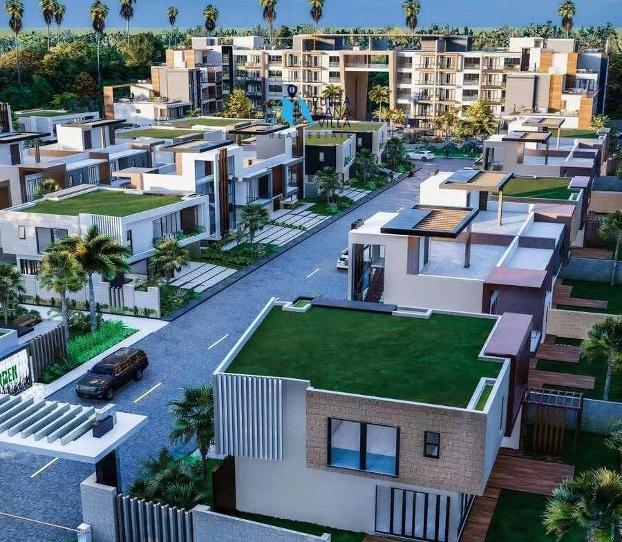 Downtown Punta Cana, Three Bedroom Individual Villas For Sale In Punta Cana, The Garden ()