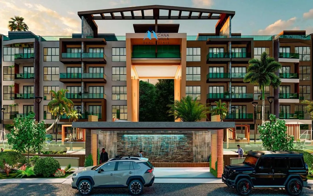 Downtown Punta Cana, Appartement de deux chambres à coucher à vendre