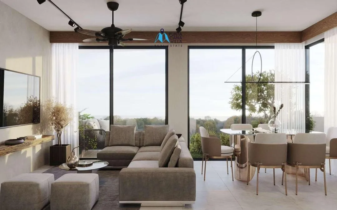 Downtown Punta Cana, Appartement de deux chambres à coucher à vendre