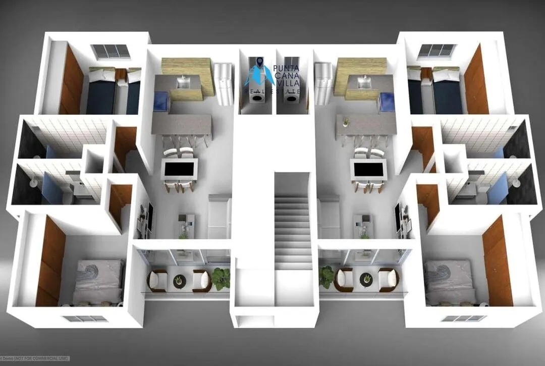 Pueblo Bavaro, two bedroom condo for sale in Punta Cana, Palma del Este ()