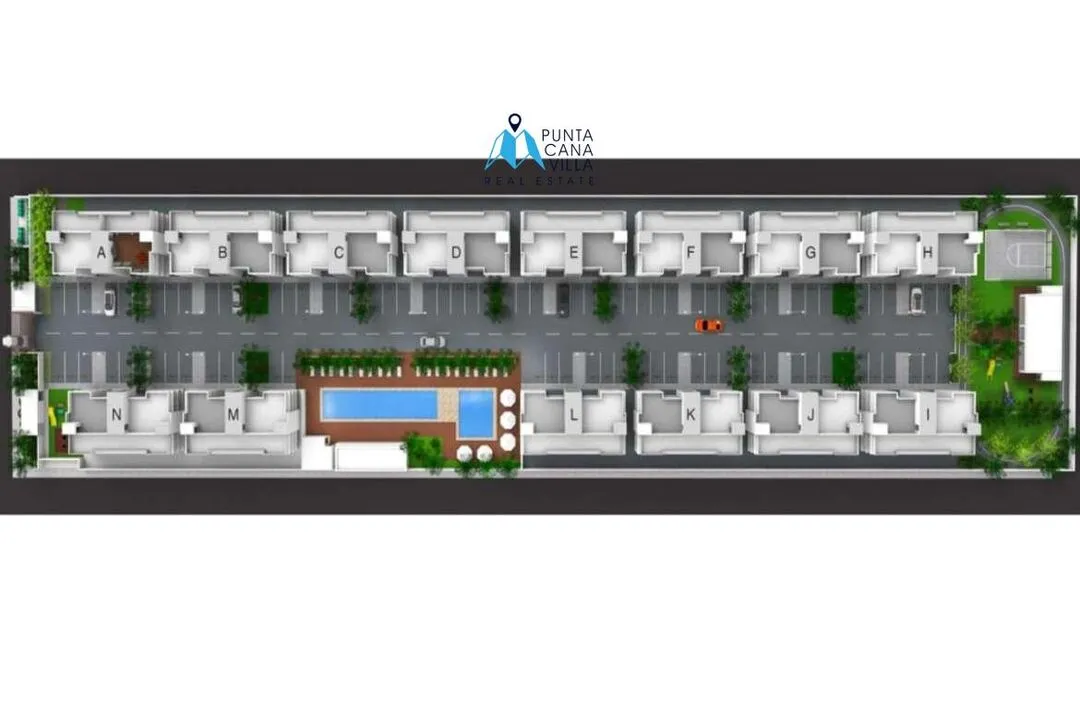 Pueblo Bavaro, two bedroom condo for sale in Punta Cana, Palma del Este ()