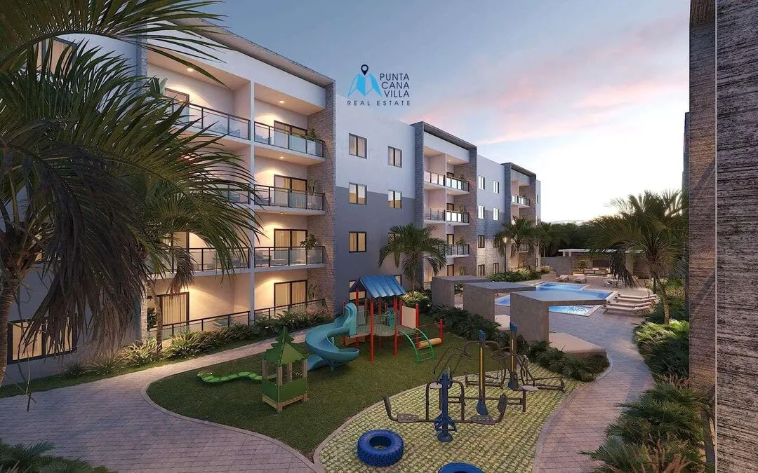 Veron, Appartement-terrasse de deux chambres à coucher à vendre à Bavaro, Punta Cana