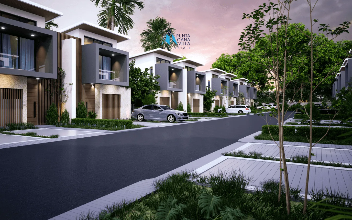 Vista Cana, Three Bedroom Duplex Villa For Sale In Bavaro, Punta Cana, Sand Village ()