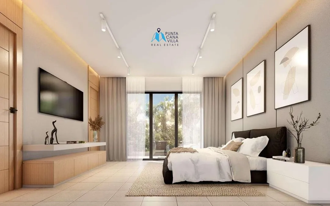 Vista Cana, Three Bedroom Duplex Villa For Sale In Bavaro, Punta Cana, Sand Village ()