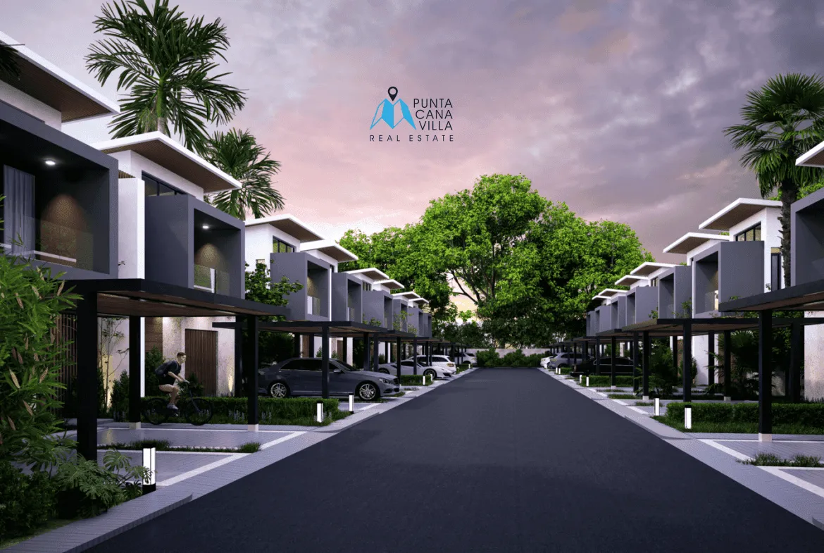 Vista Cana, Three Bedroom Duplex Villa For Sale In Bavaro, Punta Cana, Sand Village ()