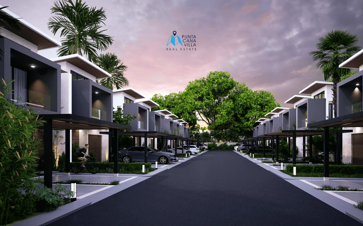 Vista Cana, Three Bedroom Duplex Villa For Sale In Bavaro, Punta Cana, Sand Village ()