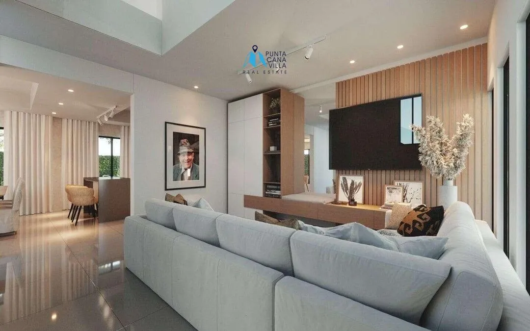 Vista Cana, Three Bedroom Duplex Villa For Sale In Bavaro, Punta Cana, Villas Naranjo ()