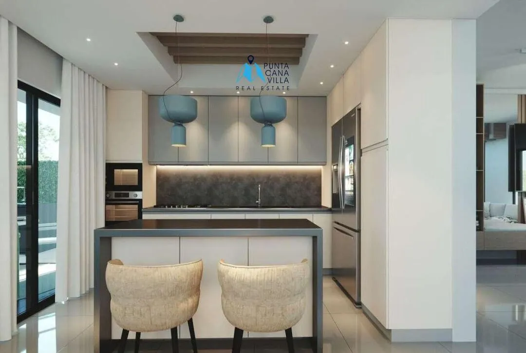 Vista Cana, Three Bedroom Duplex Villa For Sale In Bavaro, Punta Cana, Villas Naranjo ()