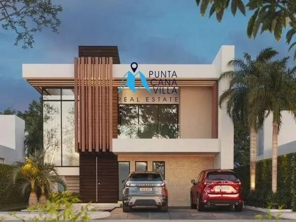 Vista Cana, Three Bedroom Duplex Villa For Sale In Bavaro, Punta Cana, Villas Naranjo ()