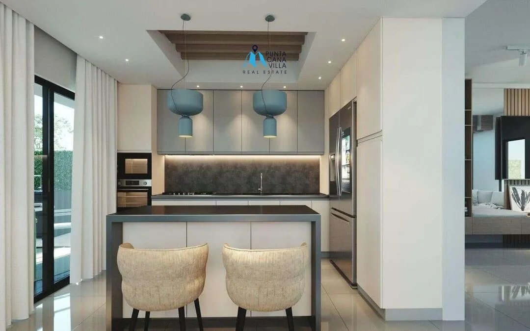 Vista Cana, Three Bedroom Duplex Villa For Sale In Bavaro, Punta Cana, Villas Naranjo ()