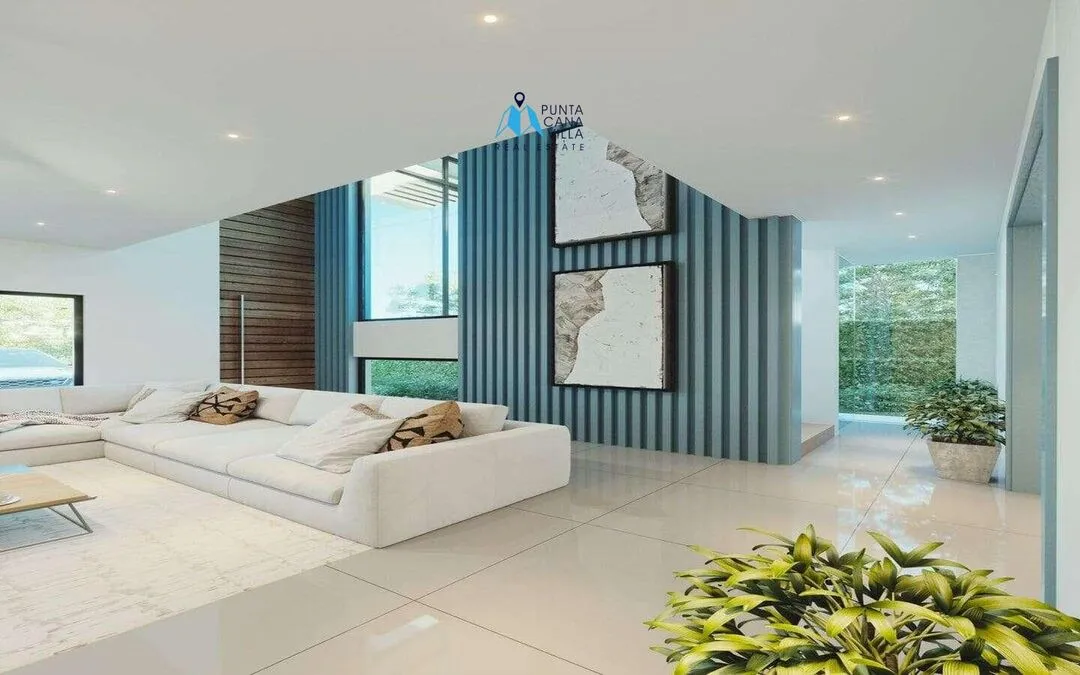 Vista Cana, Three Bedroom Duplex Villa For Sale In Bavaro, Punta Cana, Villas Naranjo ()