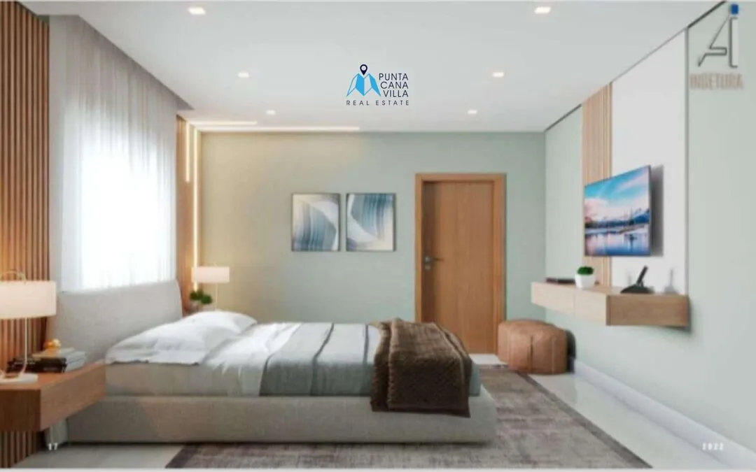 Vista Cana, Three Bedroom Duplex Villa For Sale In Bavaro, Punta Cana, Villas Naranjo ()