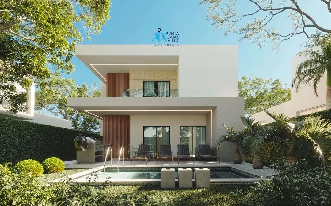 Vista Cana, Three Bedroom Duplex Villa For Sale In Bavaro, Punta Cana, Villas Naranjo ()