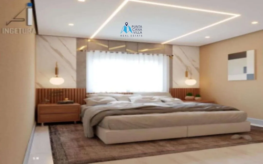 Vista Cana, Three Bedroom Duplex Villa For Sale In Bavaro, Punta Cana, Villas Naranjo ()