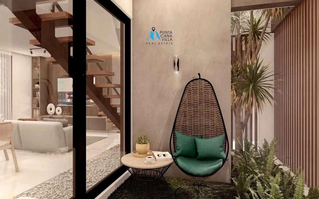 Vista Cana, Maison de ville de trois chambres à vendre à Bavaro, Punta Cana