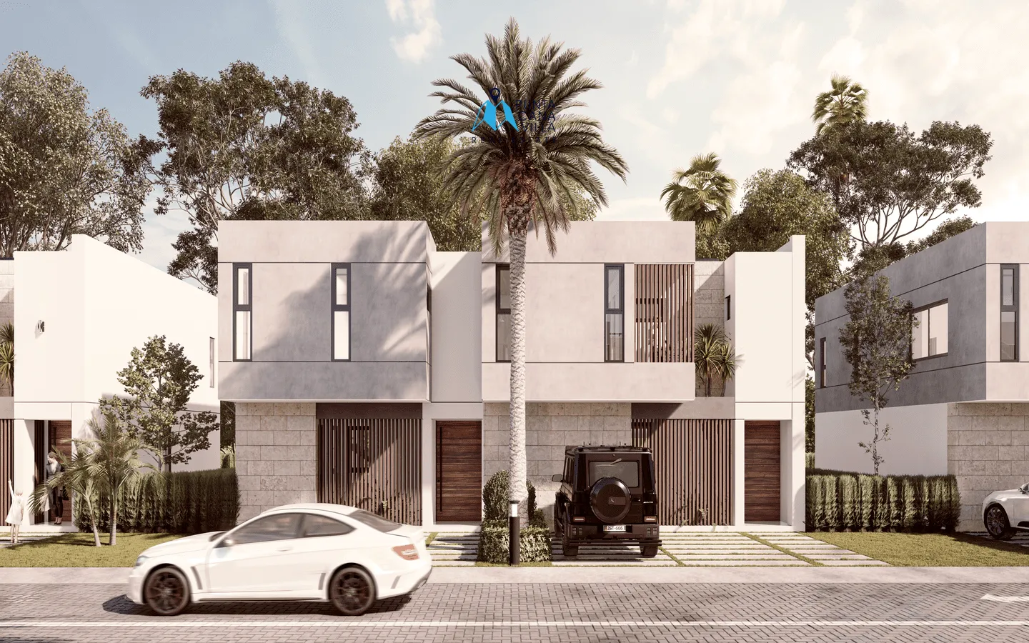Vista Cana, Maison de ville de trois chambres à vendre à Bavaro, Punta Cana