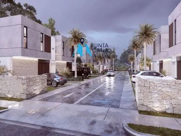 Vista Cana, Three Bedroom Townhouse For Sale In Bavaro, Punta Cana, Sol de Cana Residences ()