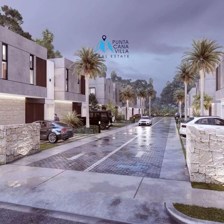 Vista Cana, Three Bedroom Townhouse For Sale In Bavaro, Punta Cana, Sol de Cana Residences ()